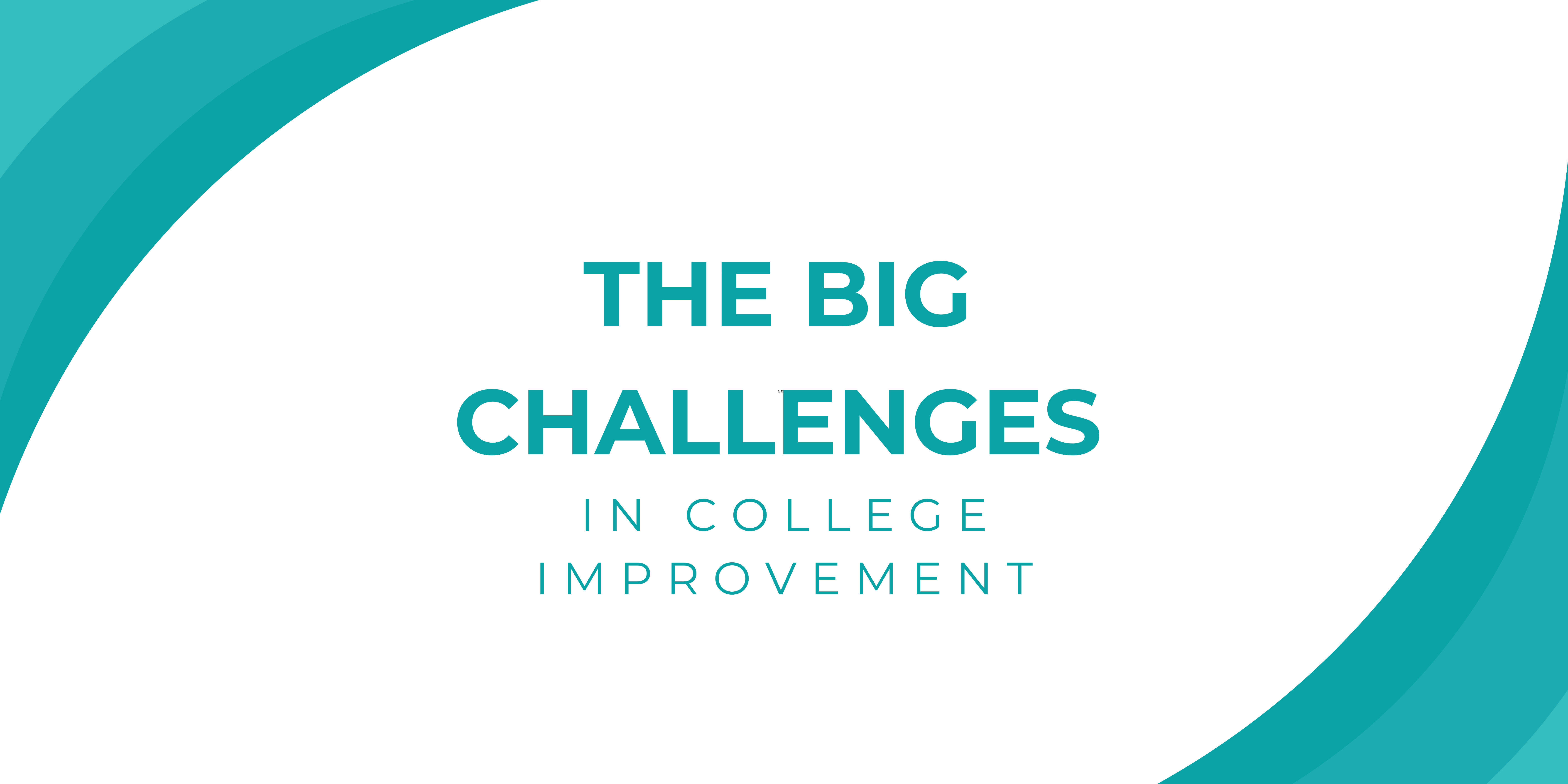 The Big Challenges in College Improvement Thumbnail