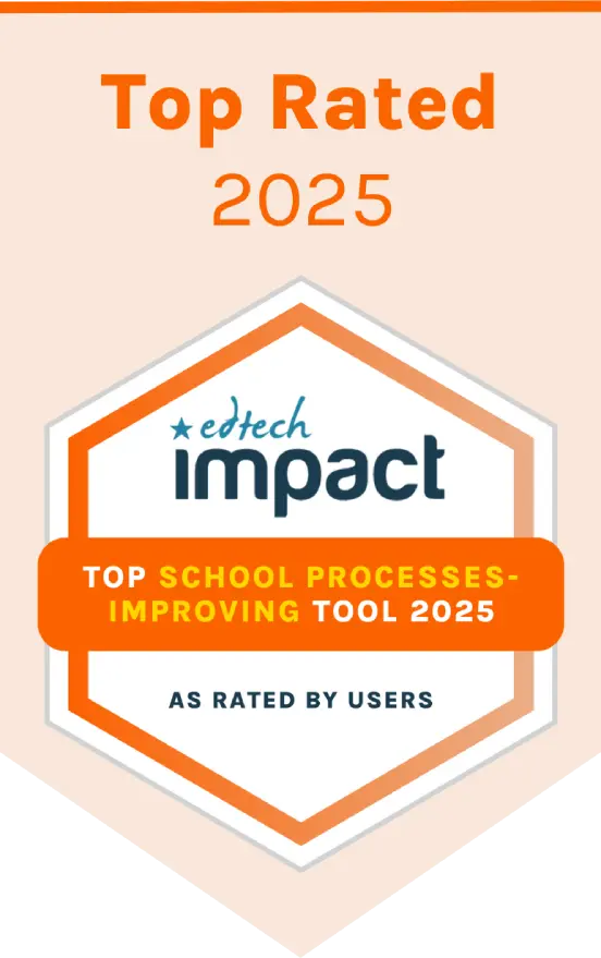 edtech impact award top school process - improving 2025