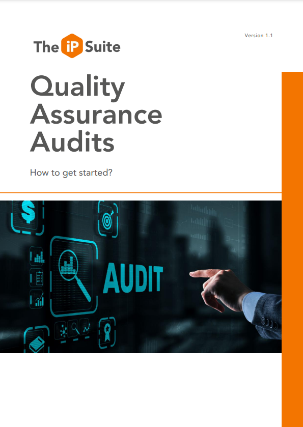 First page of Brochure - Audits